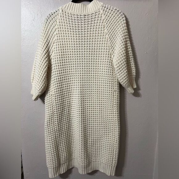 EXPRESS Design Studio Chunky knit cardigan SMALL - Picture 2 of 5